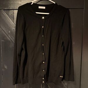 Calvin Klein Women's Black Cardigan